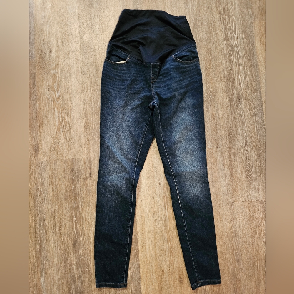 Isabel maternity size 4 blue skinny jeans Ingrid and Isabel
